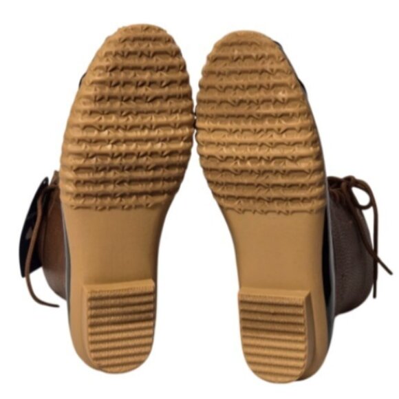 JBU by Jambu Women Maplewood Faux Leather Lace-Up Rain Boots Shoes (Size 10) NWT - Picture 9 of 10